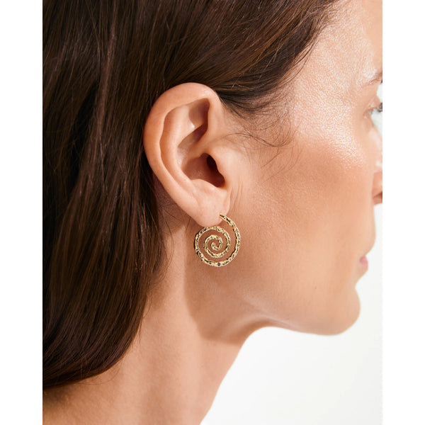 PILGRIM Still Earrings Gold Plated