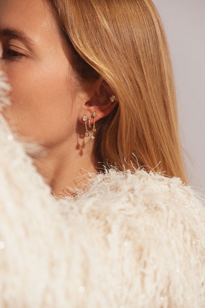 Bobby Rose Triple Earcuff Goldplated