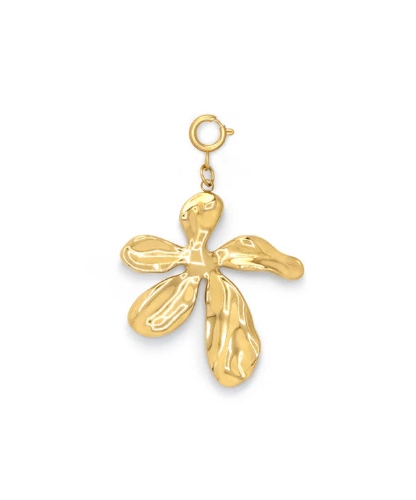 Le Veer Dahlia Charm Gold