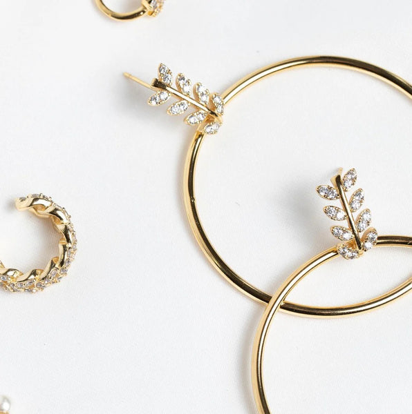 Carmen Collectables Daisy Hoops Goud