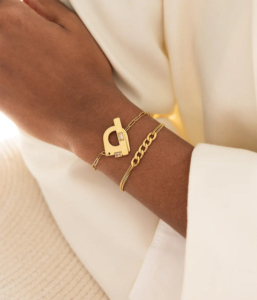 Zag Devin Bracelet Goud
