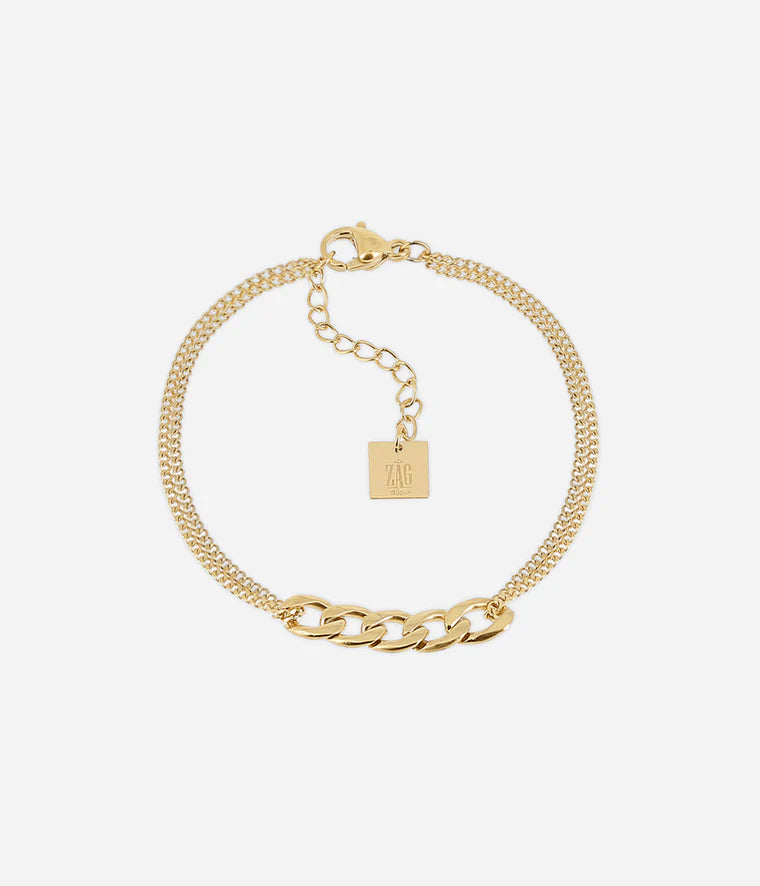 Zag Devin Bracelet Goud