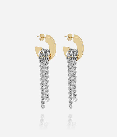 Zag Eclipse Earrings Goud