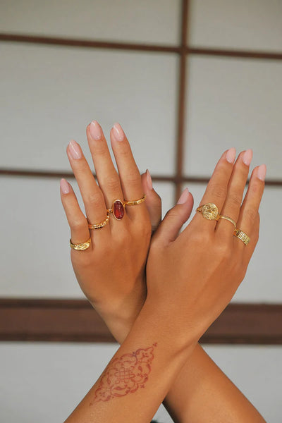 The Spice Of Life Enchanted Ruby Ring Goud