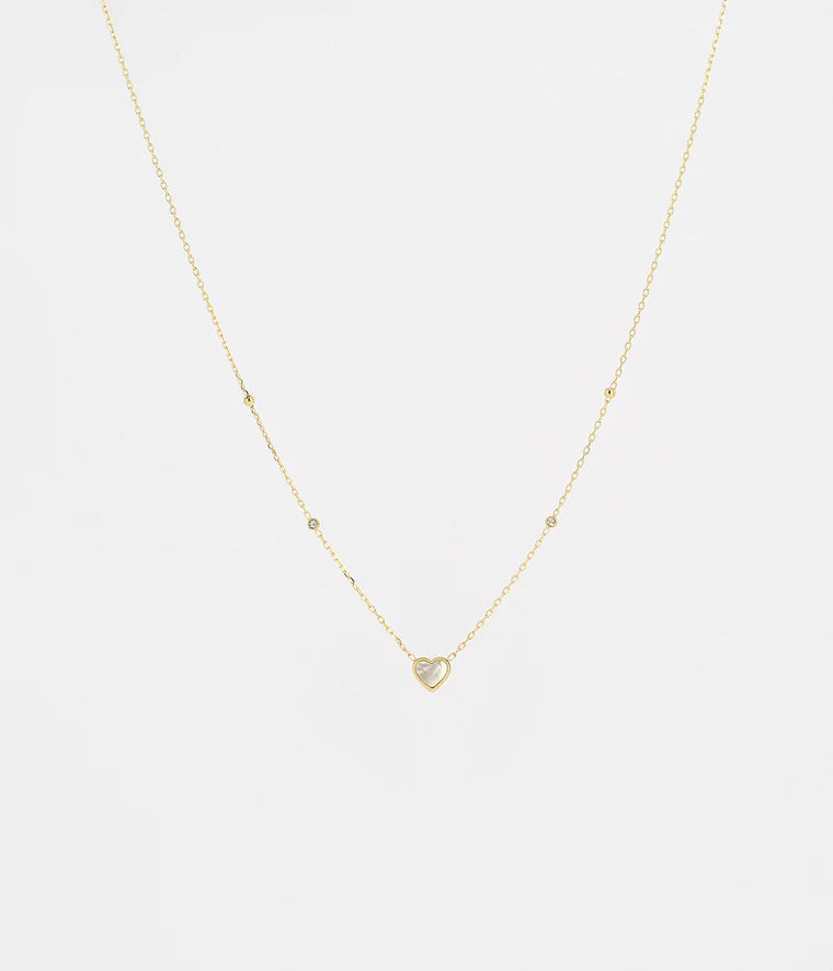 Zag Eternity Necklace Goud