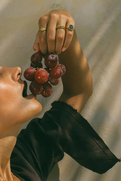 The Spice Of Life Evil Eye Ring Goud