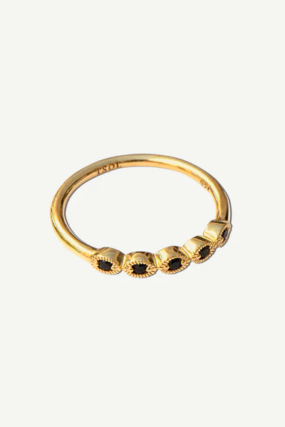 The Spice Of Life Evil Eye Ring Goud