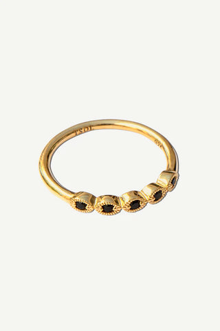 The Spice Of Life Evil Eye Ring Goud