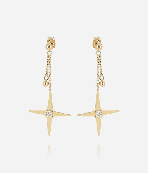 Zag Ewald Earrings Goud