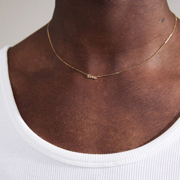 PILGRIM Love Neclace Gold Plated