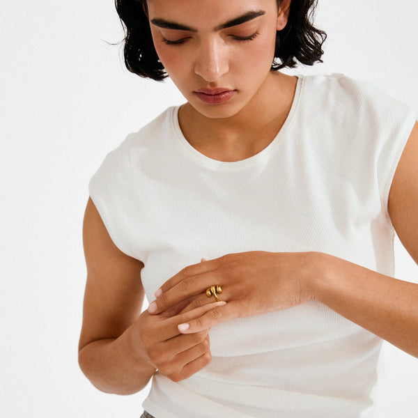 PILGRIM Jennings Ring Gold Plated