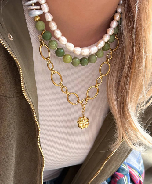 Le Veer Lucky Clover Charm Gold