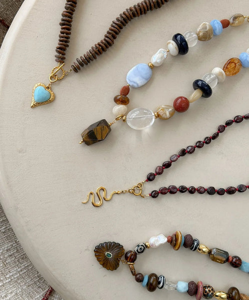 Le Veer Jewelry Tiger Eye Stone Bedel