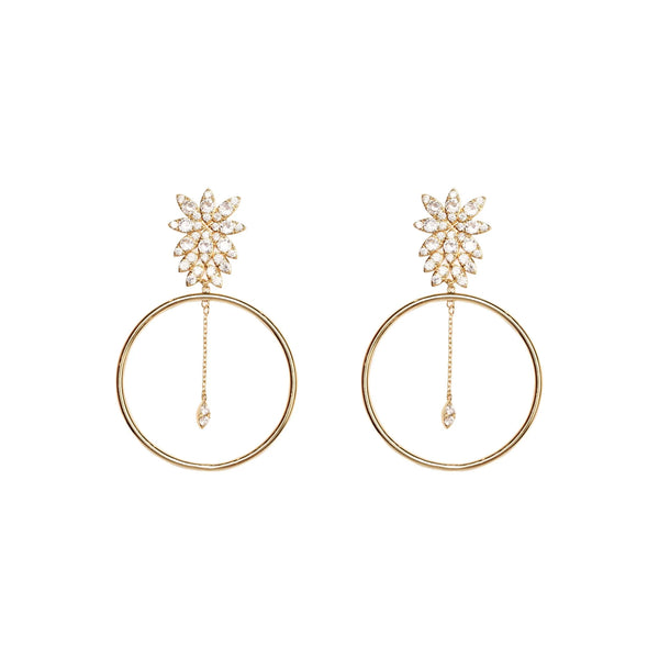 Carmen Collectables Faith Hoops Goud