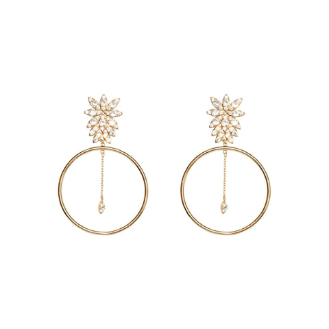 Carmen Collectables Faith Hoops Goud