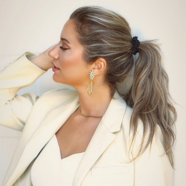 Carmen Collectables Faith Hoops Goud