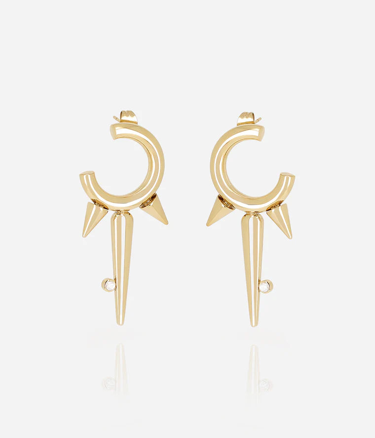 Zag Fiorella Earrings Goud