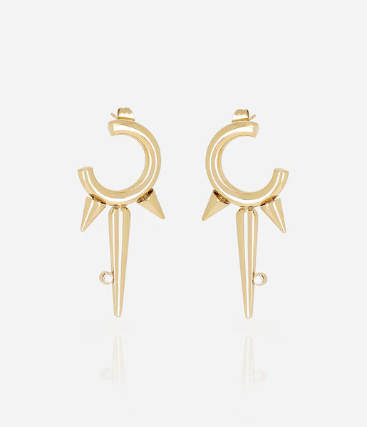 Zag Fiorella Earrings Goud