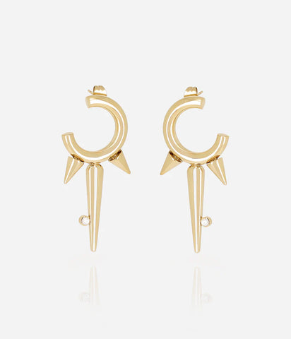 Zag Fiorella Earrings Goud