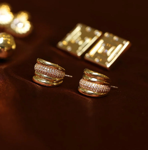 Carmen Collectables Florentina Gold Hoops Goud