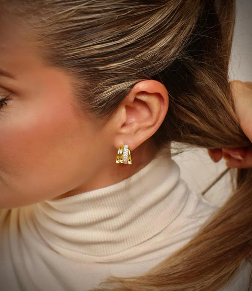 Carmen Collectables Florentina Gold Hoops Goud