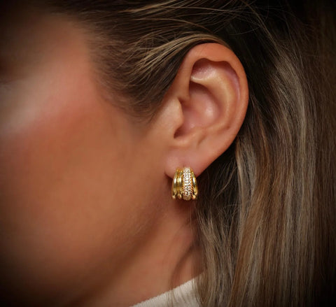 Carmen Collectables Florentina Gold Hoops Goud