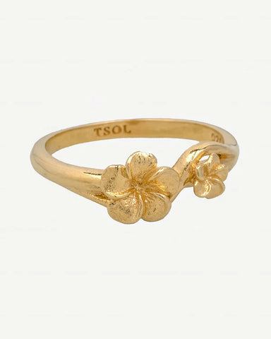 The Spice Of Life Frangipani Ring Goud