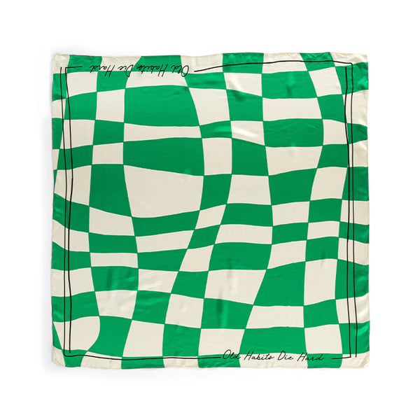 Old Habits Die Hard Bandana Funky Green