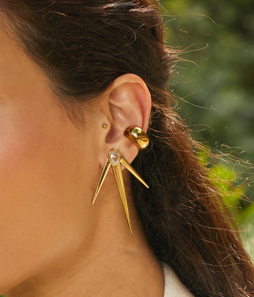 Zag Gaspard Earrings Goud