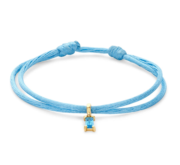 Just Franky Geboortesteen Bedel Baguette November Goud