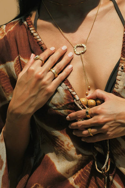 The Spice Of Life Gilded Ring Goud