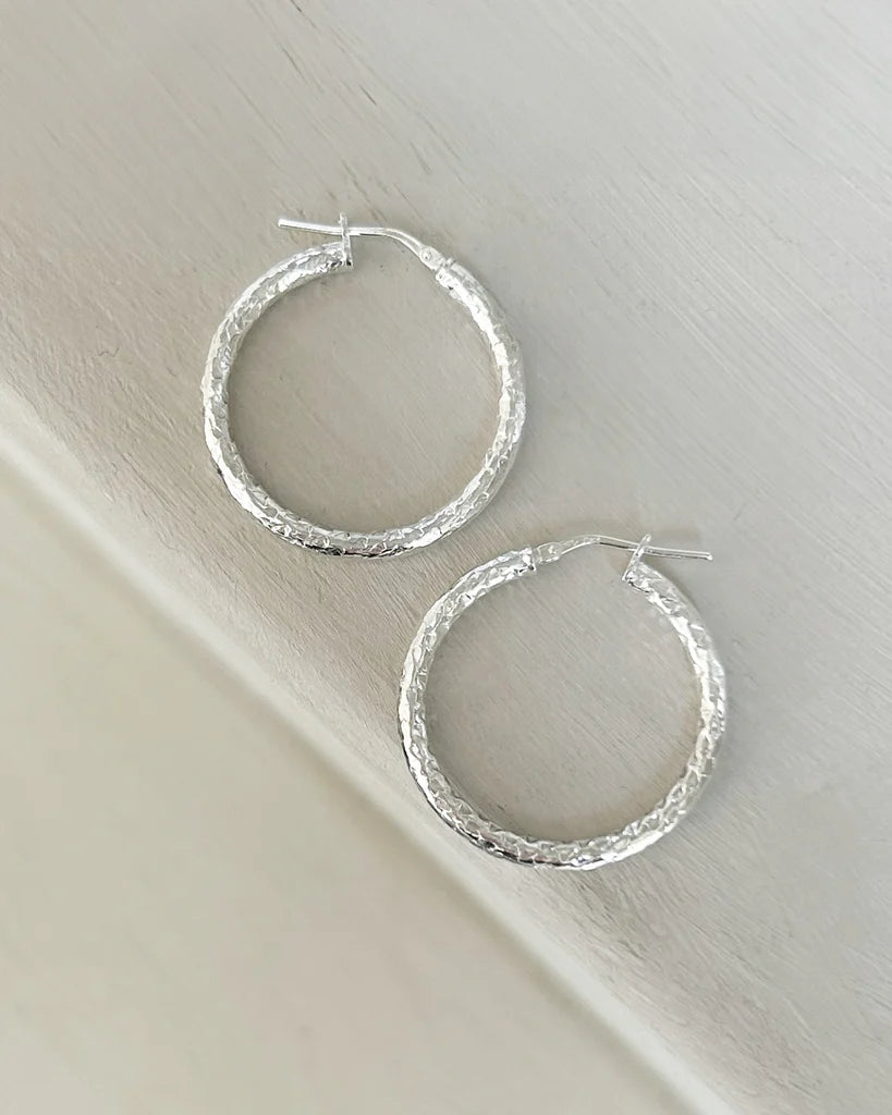 Bobby Rose Glow large Earrings Silver