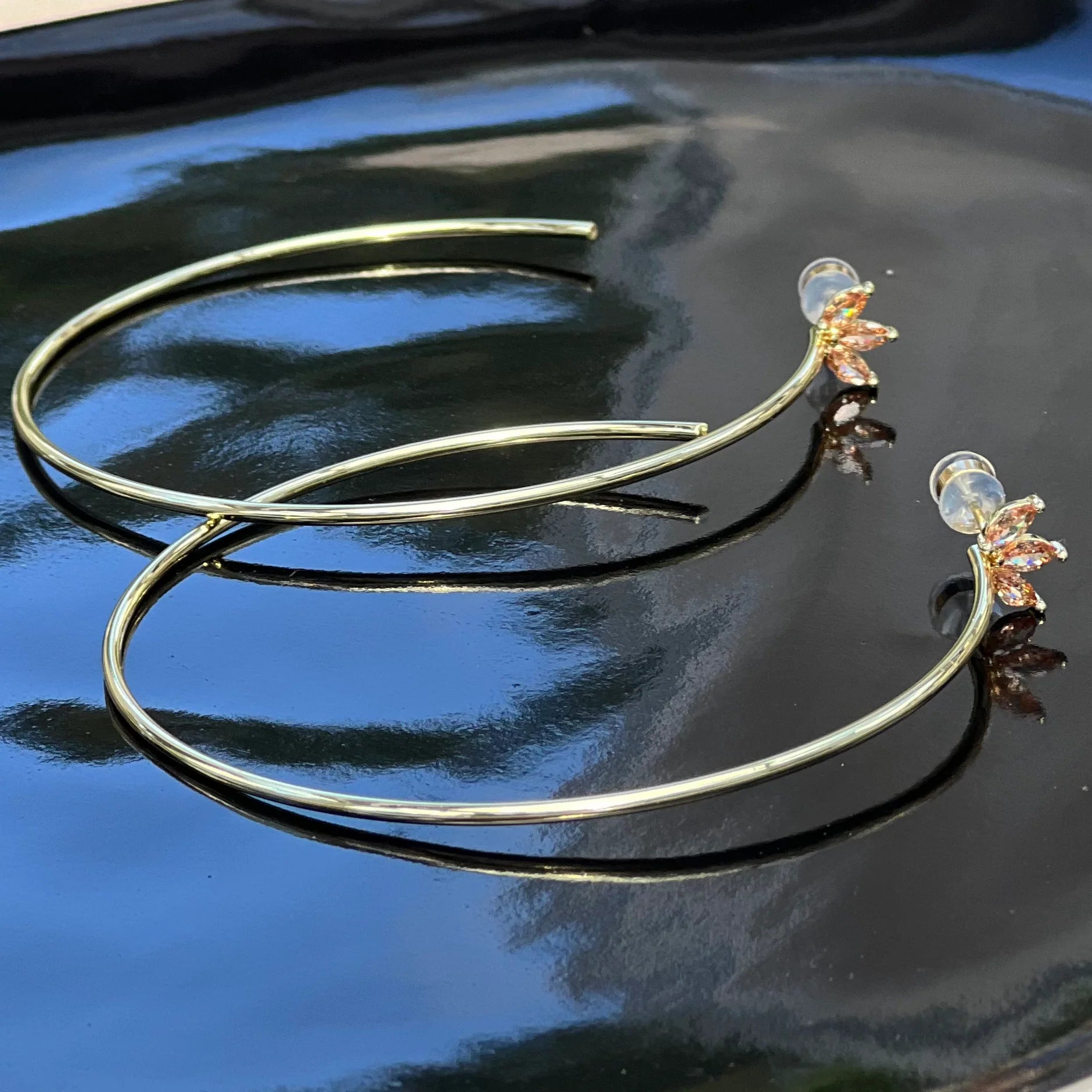 Carmen Collectables Golden Babe Hoops Goud
