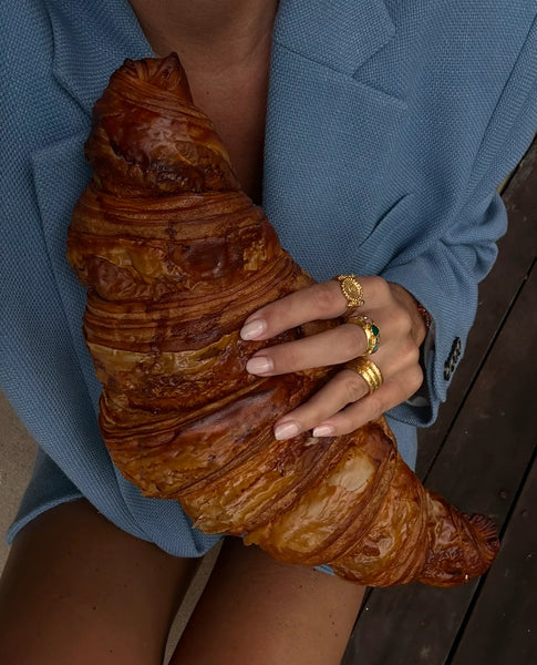 Mimi et Toi Hanna Ring Goldplated