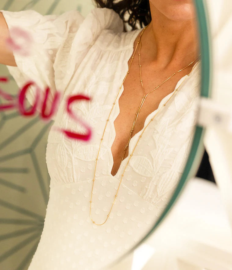 Zag Hista Necklace Goud