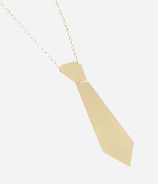 Zag Bijoux Stropdas Necklace Goud