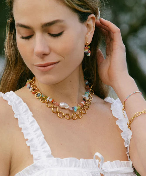 Le Veer Iconic Glow Necklace Gold