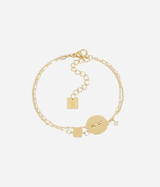 Zag Indira Bracelet Goud