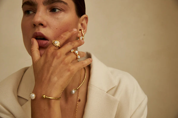 Mimi et Toi Kiana Ring Goldplated