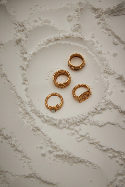 Mimi et Toi Kiana Ring Goldplated