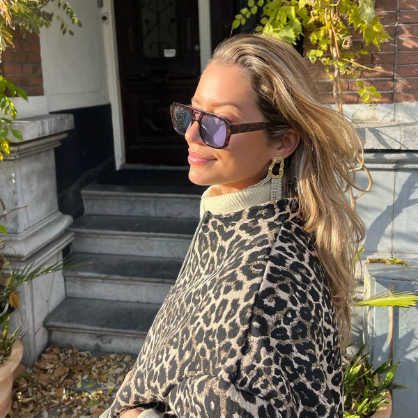 Carmen Collectables Liv Glitter Earrings Goud