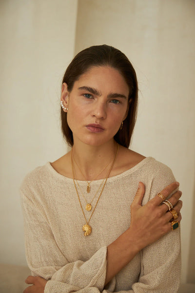 Mimi Et Toi Loren Ring Goldplated