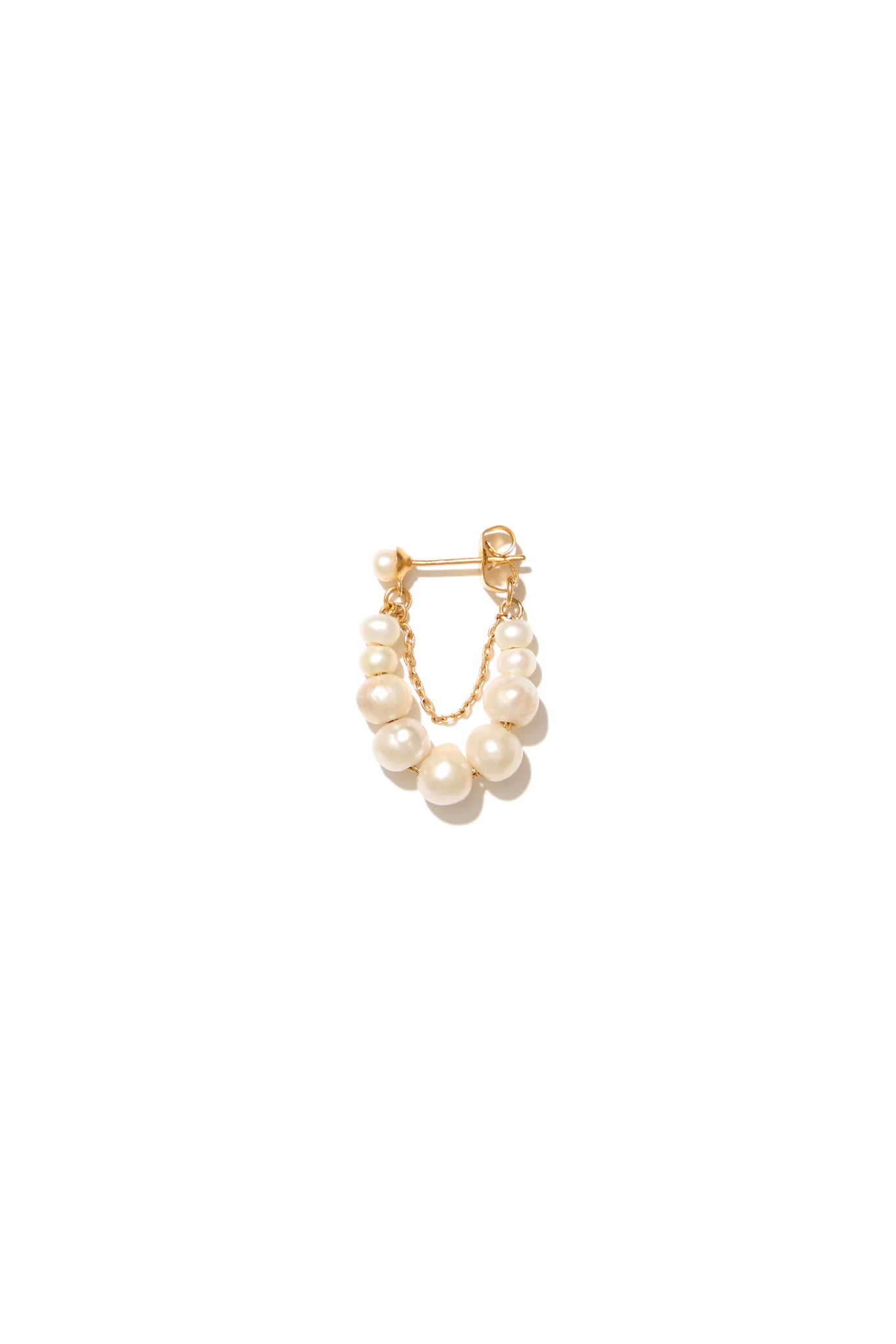Mimi et Toi Single Marni Earrings Goldplated