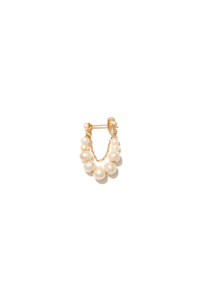 Mimi et Toi Single Marni Earrings Goldplated