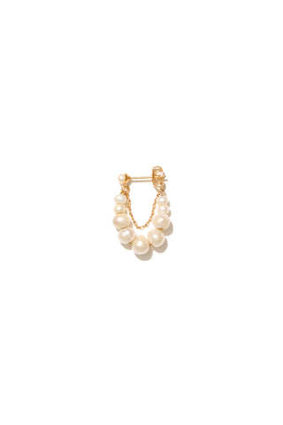 Mimi et Toi Single Marni Earrings Goldplated