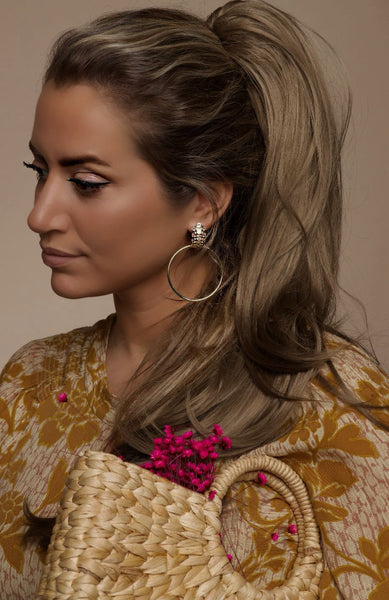 Carmen Collectables Mila Earrings Gold Goldplated