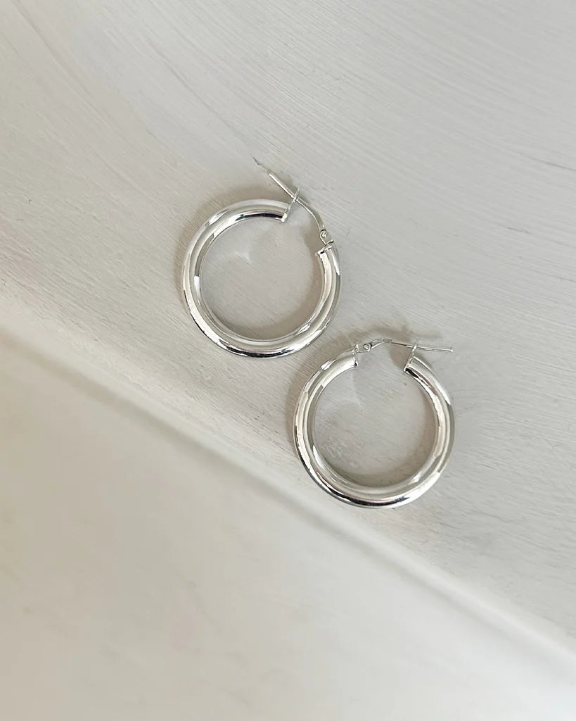 Bobby Rose Moonlight Earring Silver