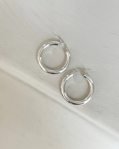 Bobby Rose Moonlight Earring Silver