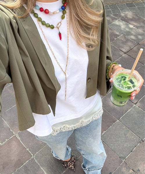 Le Veer Mystic Forest Necklace Goldplated