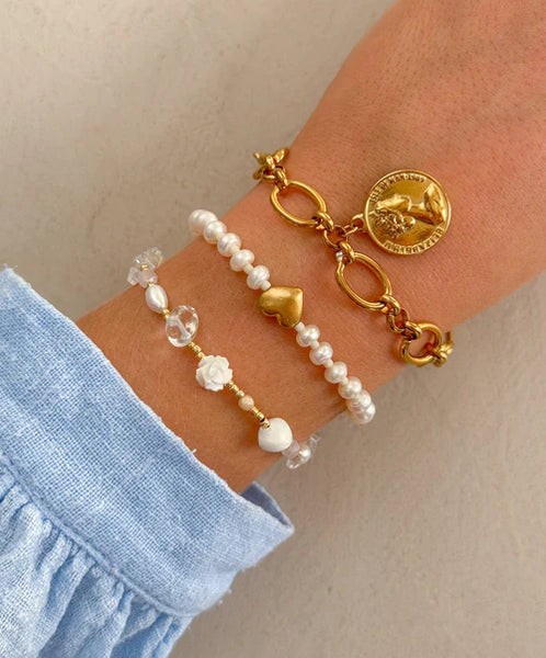 Le Veer New Life Bracelet Gold